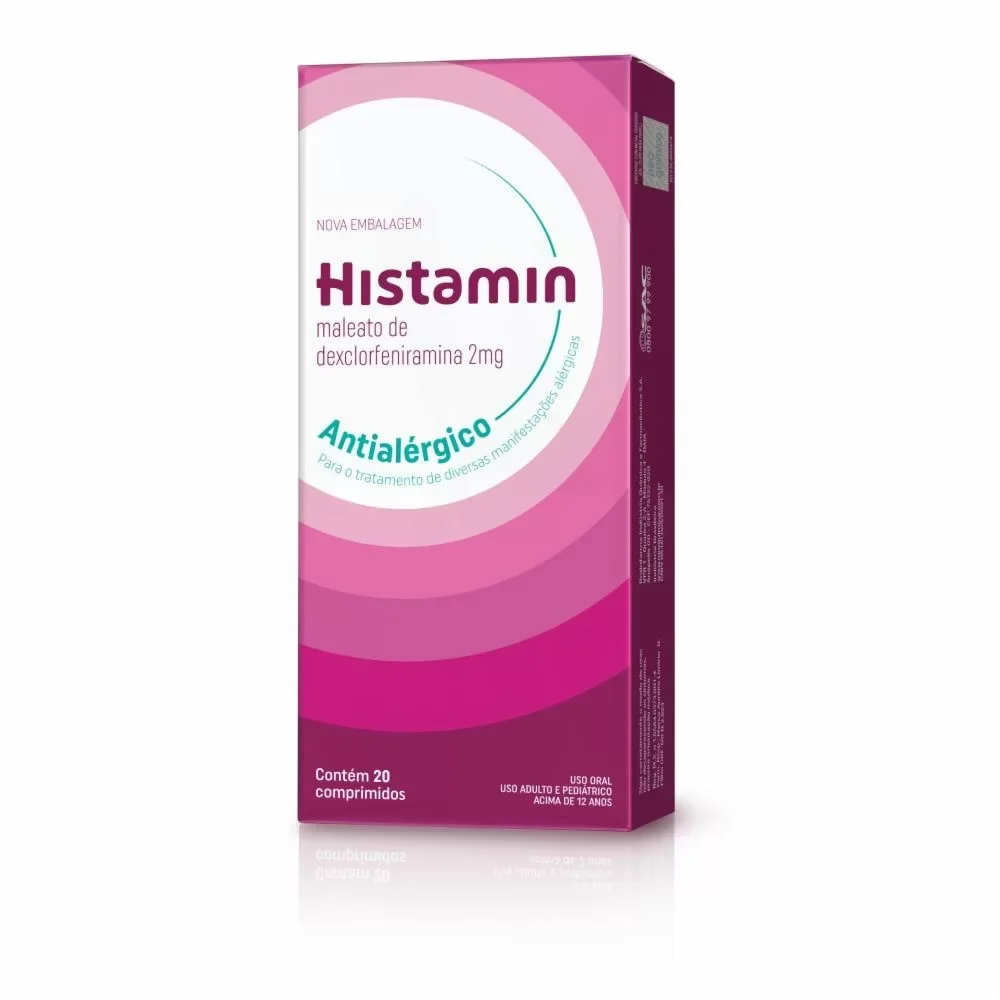 HISTAMIN 20 COMPRIMIDOS