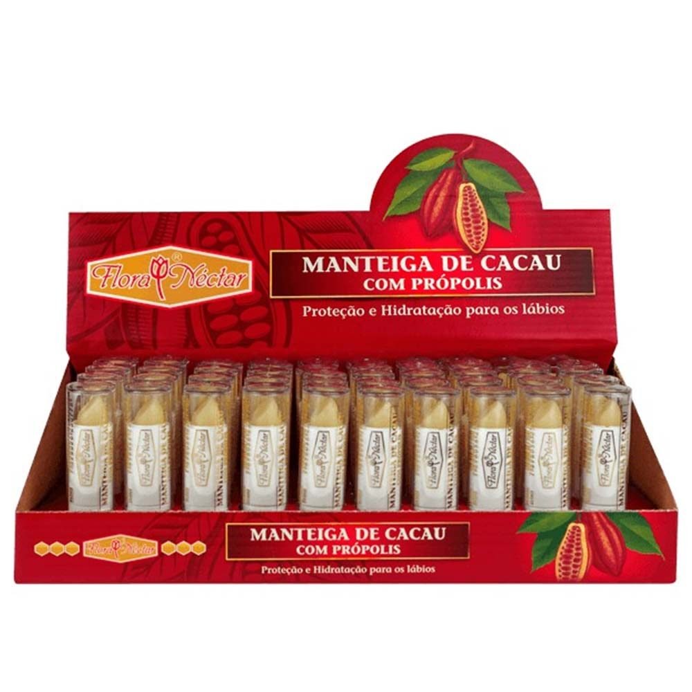 Manteiga De Cacau Flora e Necta com 50
