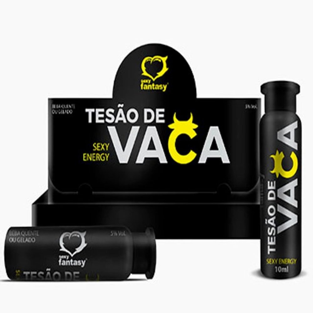 Tesão De Vaca 12 X 10ml